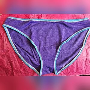 Victoria's Secret everyday bikini, L, blue stripe